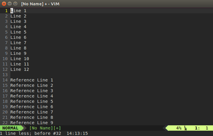 Interleave with line number